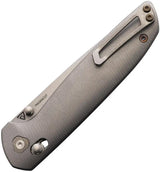 Tactile Knife Company Maverick Crossbar Lock Bronze - MagnaCut Blade With Bronze Anodized Titanium Handle by Tactile Knife Company