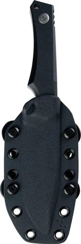 Tactile Knife Company Osprey Fixed Blade Magnacut 20-OB-MC01-RMBL - Full Tang Magnacut Blade With Black Richlite Handle by Tactile Knife Company