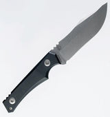 Tactile Knife Company Osprey Fixed Blade Magnacut 20-OB-MC01-RMBL - Full Tang Magnacut Blade With Black Richlite Handle by Tactile Knife Company