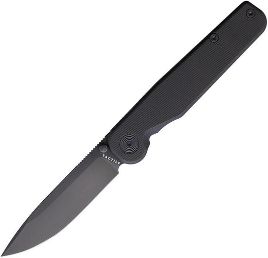 Tactile Knife Company Rockwall Linerlock Black 20-RT-MCDL-TTDL by Tactile Knife Company