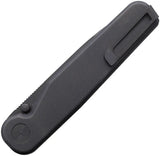 Tactile Knife Company Rockwall Linerlock Black 20-RT-MCDL-TTDL - Black DLC Coated MagnaCut Blade by Tactile Knife Company