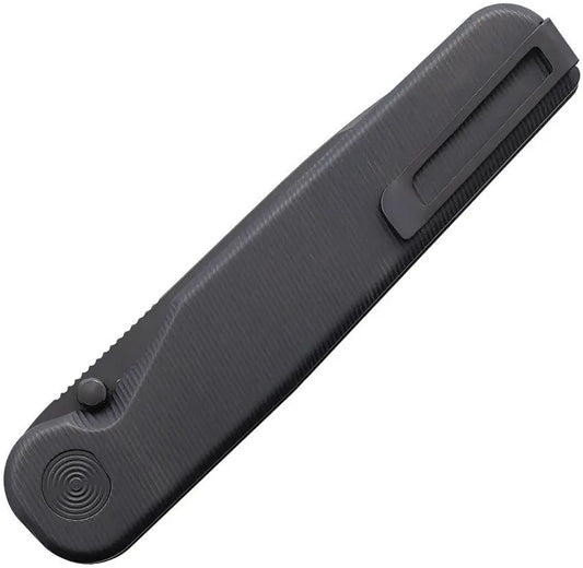 Tactile Knife Company Rockwall Linerlock Black 20-RT-MCDL-TTDL - Black DLC Coated MagnaCut Blade by Tactile Knife Company