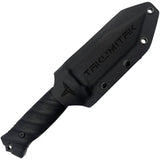 Takumitak Fulcrum Fixed Blade TKF201BK - TiNi Coated D2 Tanto Blade With Full Tang And G10 Handle by Takumitak