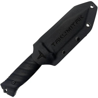 Takumitak Fulcrum Fixed Blade TKF201BK - TiNi Coated D2 Tanto Blade With Full Tang And G10 Handle by Takumitak