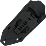 Takumitak Fulcrum Fixed Blade TKF201BK - TiNi Coated D2 Tanto Blade With Full Tang And G10 Handle by Takumitak