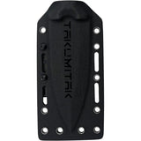 Takumitak Sentinel Fixed Blade Knife - TiNi Coated D2 Spear Point, Black G10 Handle by Takumitak