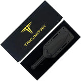 Takumitak Sentinel Fixed Blade Knife - TiNi Coated D2 Spear Point, Black G10 Handle by Takumitak