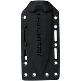 Takumitak Sentinel Fixed Blade Satin TKF203SL - D2 Tool Steel 5.5 Inch Spear Point, Full Tang, Black G10, Kydex Sheath by Takumitak