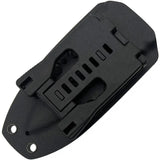 Takumitak Hidden Anger Fixed Blade - TiNi Coated D2 Spear Point, Full Tang, Black G10 Handle, Kydex Sheath by Takumitak