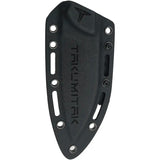 Takumitak Day500 Fixed Blade Knife Black TiNi D2 Sheepsfoot Full Tang G10 Handle by Takumitak