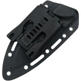 Takumitak Day500 Fixed Blade Knife Black TiNi D2 Sheepsfoot Full Tang G10 Handle by Takumitak