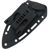 Takumitak Day500 Fixed Blade Satin TKF206SL - Full Tang 4.5 Inch D2 Tool Steel Blade With Black G10 Handle by Takumitak