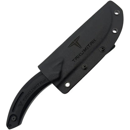 Takumitak Hunter Fixed Blade TKF207BK - TiNi Coated D2 Blade With Full Tang And Black G10 by Takumitak
