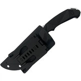 Takumitak Companion Fixed Blade Black TKF212SL - Full Tang D2 Tool Steel Blade With G10 Handle And Kydex Sheath by Takumitak