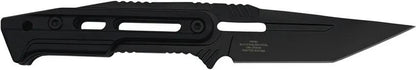 Takumitak TKF301 Heat Fixed Blade - 9 Inch Overall with Black Oxide 3Cr13 Tanto Full Tang MOLLE Clip by Takumitak