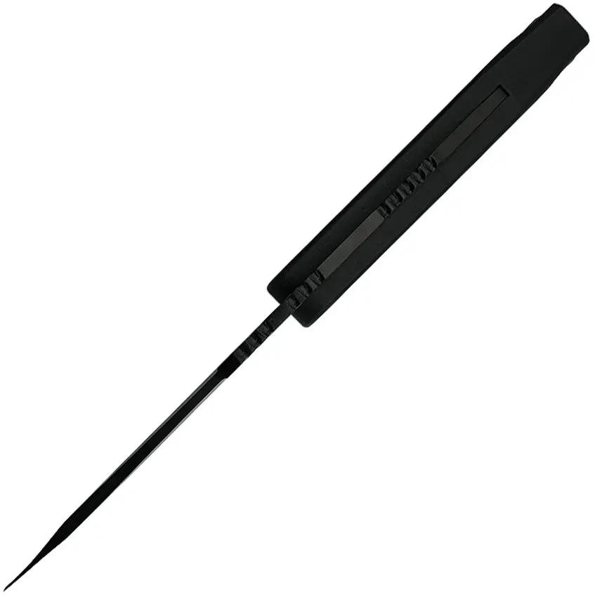 Takumitak TKF301 Heat Fixed Blade - 9 Inch Overall with Black Oxide 3Cr13 Tanto Full Tang MOLLE Clip by Takumitak