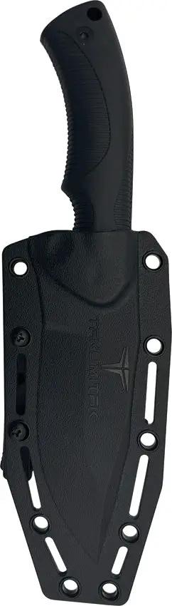 Takumitak Fit Fixed Blade TKF306 Full Tang 9 Inch Knife With Black Oxide 3Cr13 Clip Point Blade And MOLLE Clip by Takumitak
