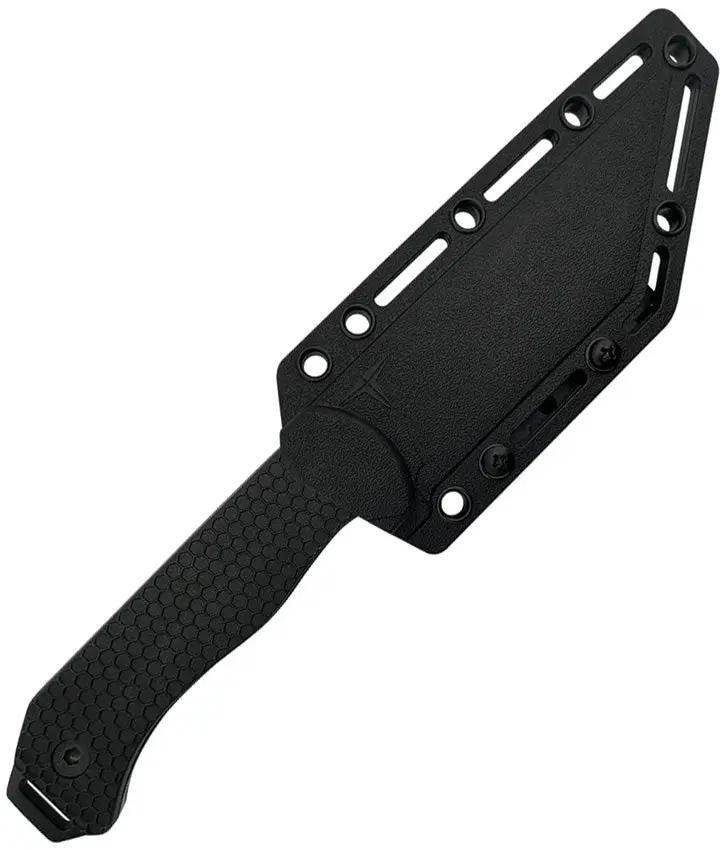 Takumitak Scalpel Fixed Blade TKF312 - 9 Inch Overall With 4.5 Inch Black Oxide 3Cr13 Tanto Blade And FRN Handle by Takumitak