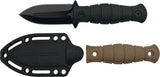 Takumitak Little Buddy Fixed Blade TKF3S04 - Dual Edge Spear Point Knife With Full Tang And Ambidextrous MOLLE Clip by Takumitak