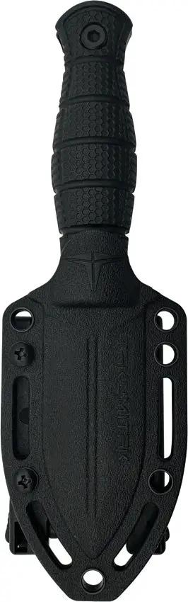 Takumitak Little Buddy Fixed Blade TKF3S04 - Dual Edge Spear Point Knife With Full Tang And Ambidextrous MOLLE Clip by Takumitak