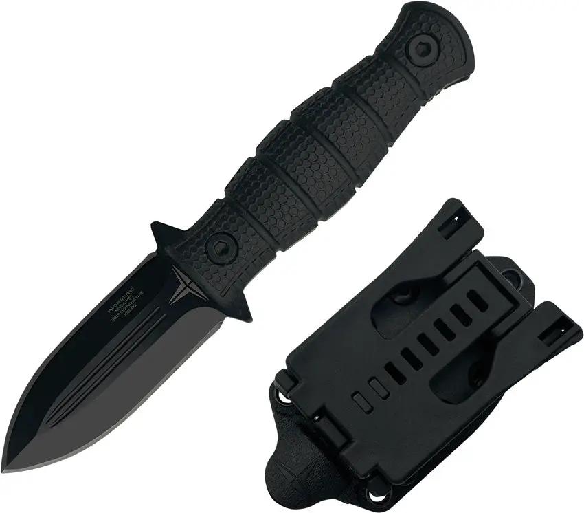 Takumitak Little Buddy Fixed Blade TKF3S04 - Dual Edge Spear Point Knife With Full Tang And Ambidextrous MOLLE Clip by Takumitak