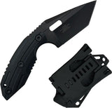 Takumitak Muted Fixed Blade TKF3S06 - Full Tang Tactical Knife With Ambidextrous MOLLE Clip And Extra Scales by Takumitak