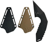 Takumitak Void Fixed Blade TKF3S07 - 2.5 Inch Black Oxide Spear Point Blade 3Cr13 Stainless FRN Belt Sheath by Takumitak