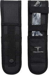 Takumitak Bloodstrike Fixed Blade TKF501BK-CS - Damascus Pattern Blade With Black Glow Handle And 9 Inch Overall by Takumitak