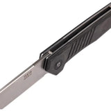 Tekto Knives F1 Alpha Linerlock - D2 Tool Steel Satin Blade With Carbon Fiber Handle And Glass Breaker by Tekto Knives
