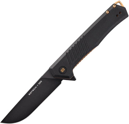 Tekto Knives F1 Alpha Linerlock EOTECH F1R_G1BK_D2BK1_A3-EO by Tekto Knives