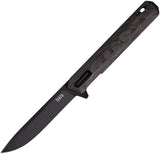 Tekto Knives F2 Bravo Linerlock Red CF F2R_CCRD_D2BK1_A1 by Tekto Knives