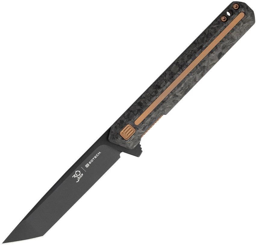 Tekto Knives F2 Bravo Linerlock EOTECH F2R_FCBK_D2BK1_A3-EO by Tekto Knives