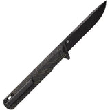 Tekto Knives F2 Bravo Linerlock Damascus Pattern G10 Handle D2 Blade With Black Titanium Coating by Tekto Knives
