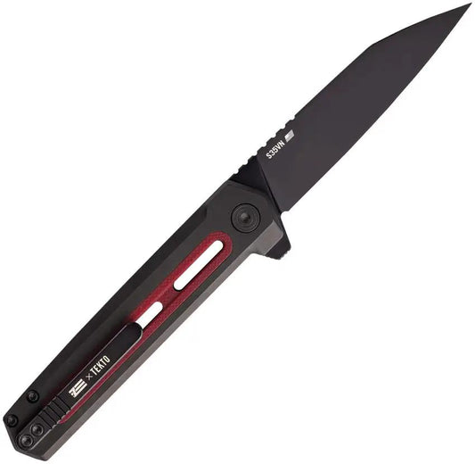 Tekto Knives F4 Echo Buttonlock Red F4R_T6GRD_S35BK5_A1 by Tekto Knives