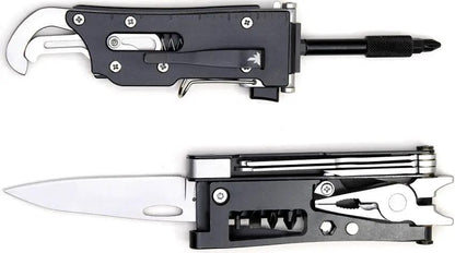 Toler Tools Union Multi Tool - Omnilock Ratcheting Wrench, Lockable D2 Blade, Pistol Grip Saw Action, Bit Extender by Toler Tools