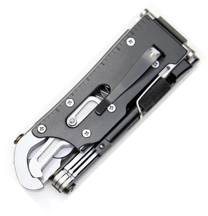 Toler Tools Union Multi Tool - Omnilock Ratcheting Wrench, Lockable D2 Blade, Pistol Grip Saw Action, Bit Extender by Toler Tools