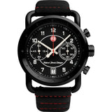 Time Concepts Szanto Rolland Sands Watch RS 2252 - 2 Eye Chronograph With Date, 100m Water Resistant Horween Leather by Time Concepts