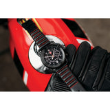 Time Concepts Szanto Rolland Sands Watch RS 2252 - 2 Eye Chronograph With Date, 100m Water Resistant Horween Leather by Time Concepts