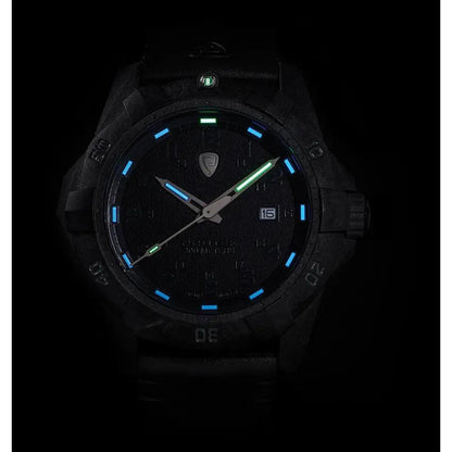 ProTek Dive 1000 Series PT1001 Dive Watch For Divers And Outdoor Enthusiasts With Self Powered Tritium Illumination by ProTek