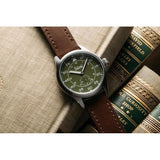 Szanto Aviator Watch SZ2755 - 41mm Stainless Case with Luminous Hands and Durable Miyota Quartz Movement by Time Concepts