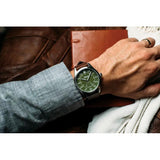 Szanto Aviator Watch SZ2755 - 41mm Stainless Case with Luminous Hands and Durable Miyota Quartz Movement by Time Concepts