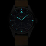 Time Concepts Szanto Aviator Watch SZ2756 - 41mm Case With Swiss Luminova Lume And Miyota Quartz by Time Concepts