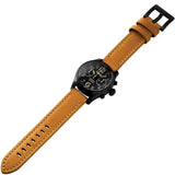 Szanto Desert Chronograph SZ4551 - 41mm Black Plated Stainless Steel Case, Swiss Super Luminova, Miyota Quartz by Time Concepts