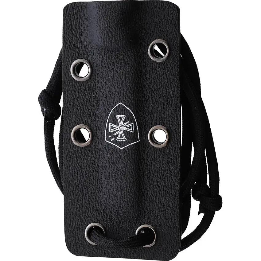 Templar Knife Neck Knife Tanto Black N-TKB-22-2 - Compact EDC With Satin D2 Blade And Full Tang by Templar Knife