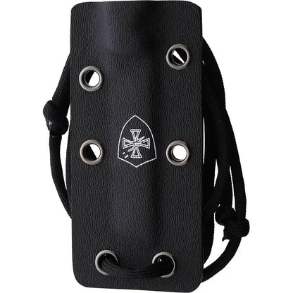 Templar Knife Neck Knife Tanto Black N-TKB-22-2 - Compact EDC With Satin D2 Blade And Full Tang by Templar Knife