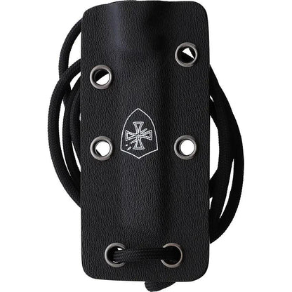 Templar Knife Neck Knife - Drop Point D2 Tool Steel Blade With Black Micarta Handle And Belt Cutter by Templar Knife
