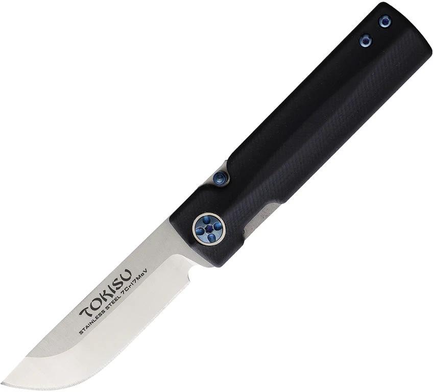 Tokisu Linerlock Black G10 18686 by Tokisu