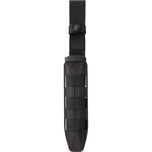 Tokisu Akechi Tactical Fixed Blade 32382 - 13 Inch With Satin Finish 7Cr17MoV Tanto Blade And Black Rubber Handle by Tokisu