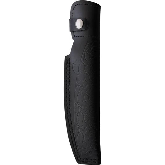 Tokisu Hattori Fixed Blade 32470 - 7Cr17MoV Satin Blade, Cord Wrapped Handle, Leather Belt Sheath by Tokisu