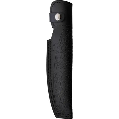 Tokisu Sanada Fixed Blade - Satin 7Cr17MoV Blade With Black Cord Wrapped Handle Lanyard Hole And Belt Sheath by Tokisu